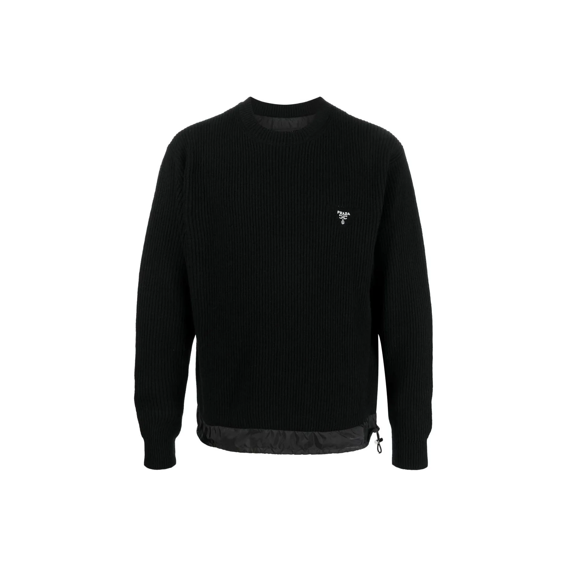 PRADA Cashmere Sweaters Men Black