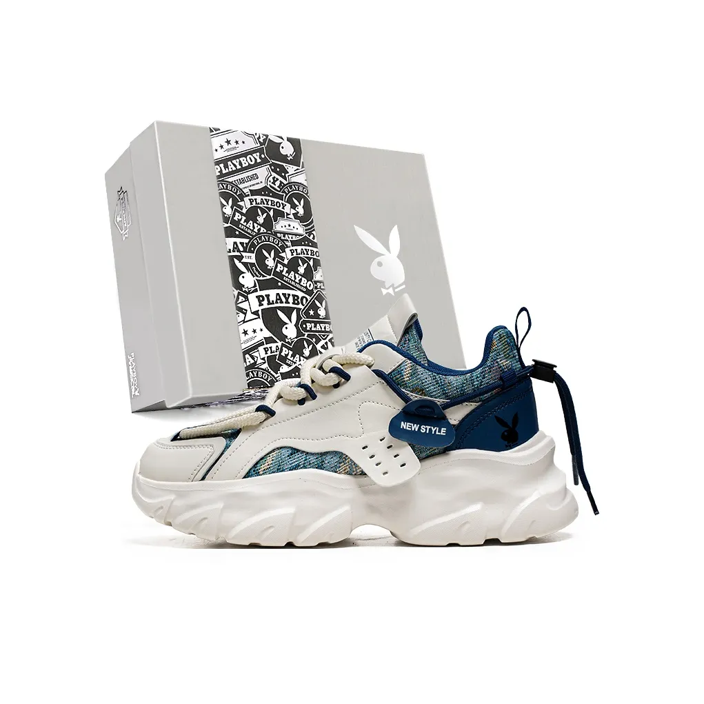 Playboy Low Топ Толстая Подошва Кроссовки Мужские