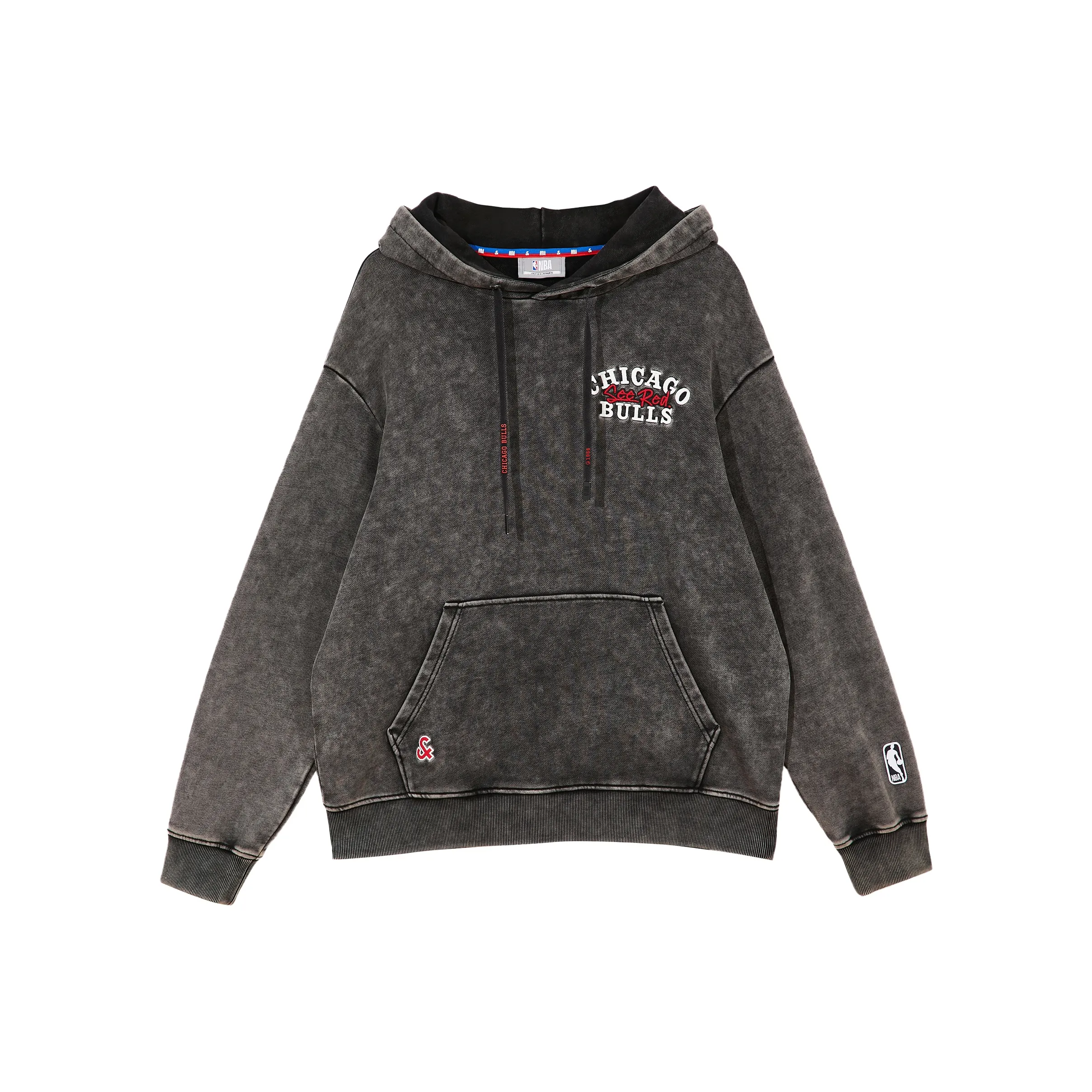 JACK JONES· X NBA Тяжелый Свитшот Унисекс Черный Песочный