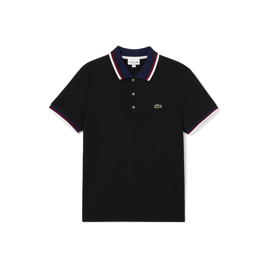 LACOSTE Polo Shirts Men's Black