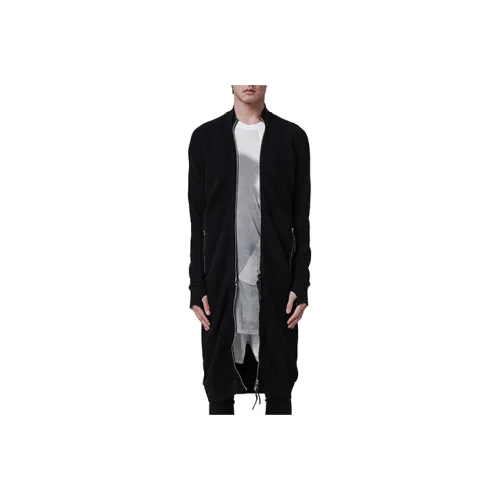 BORIS BIDJAN SABERI Черный Мужской Трикотаж