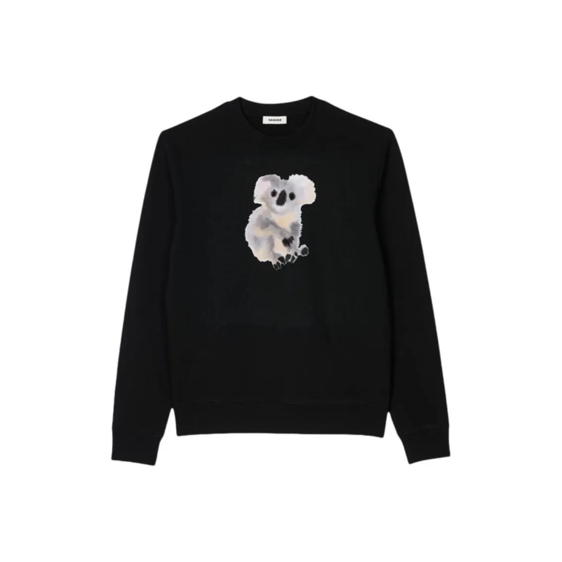 SANDRO Черный Унисекс Свитшоты