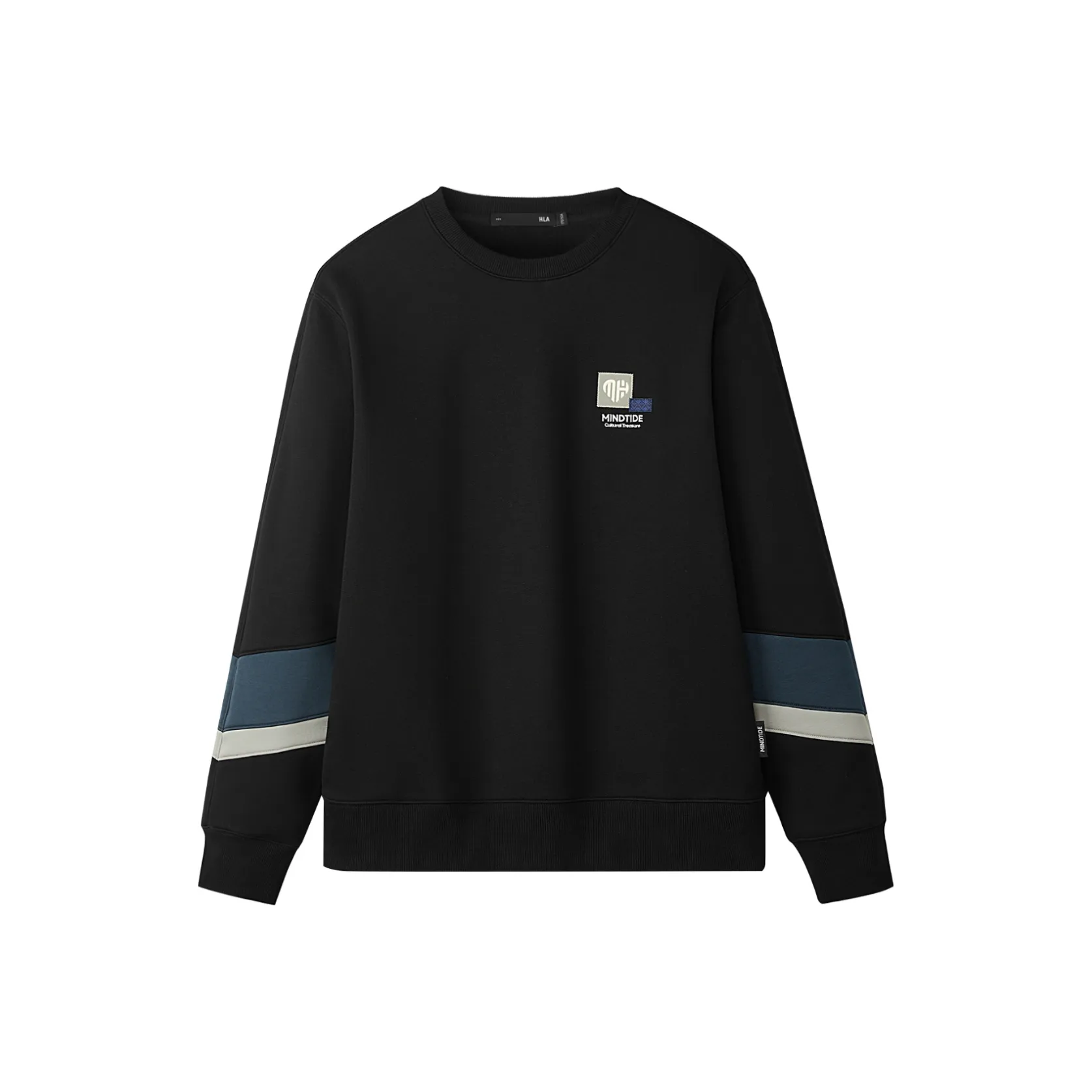 HLA Круглый вырез Умный Флис Термический Толстовка Мужской