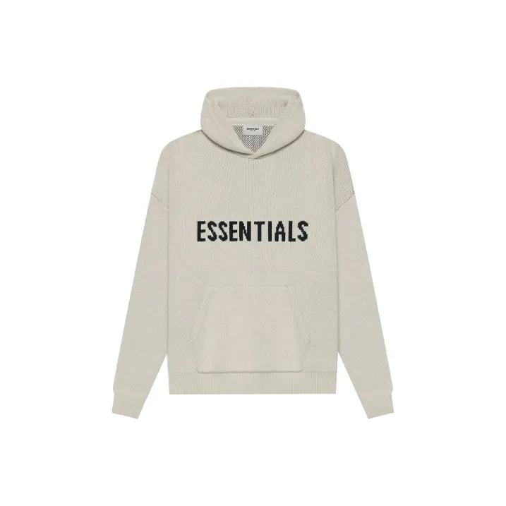 Fear Of God Essentials Knit Pullover Hoodie SS21