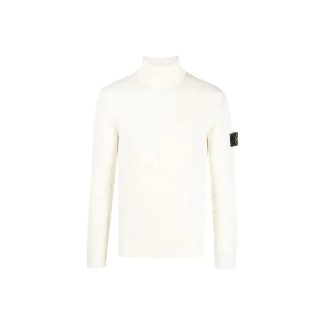 STONE ISLAND Compass Patch Roll Neck Knitted Jumper