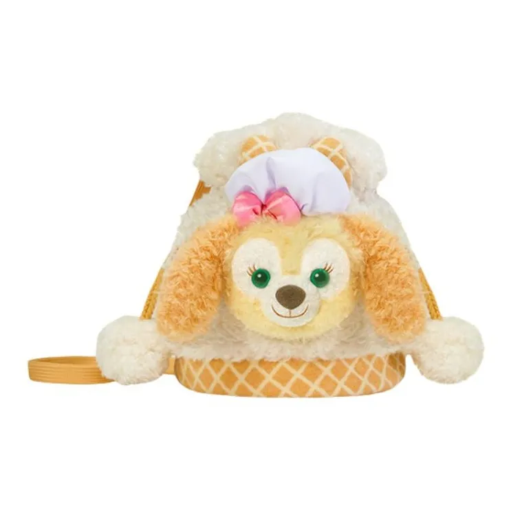 Disney Ткань Ведрообразная Сумка Плечевая Сумка Стандартная Унисекс Белая и Коричневая