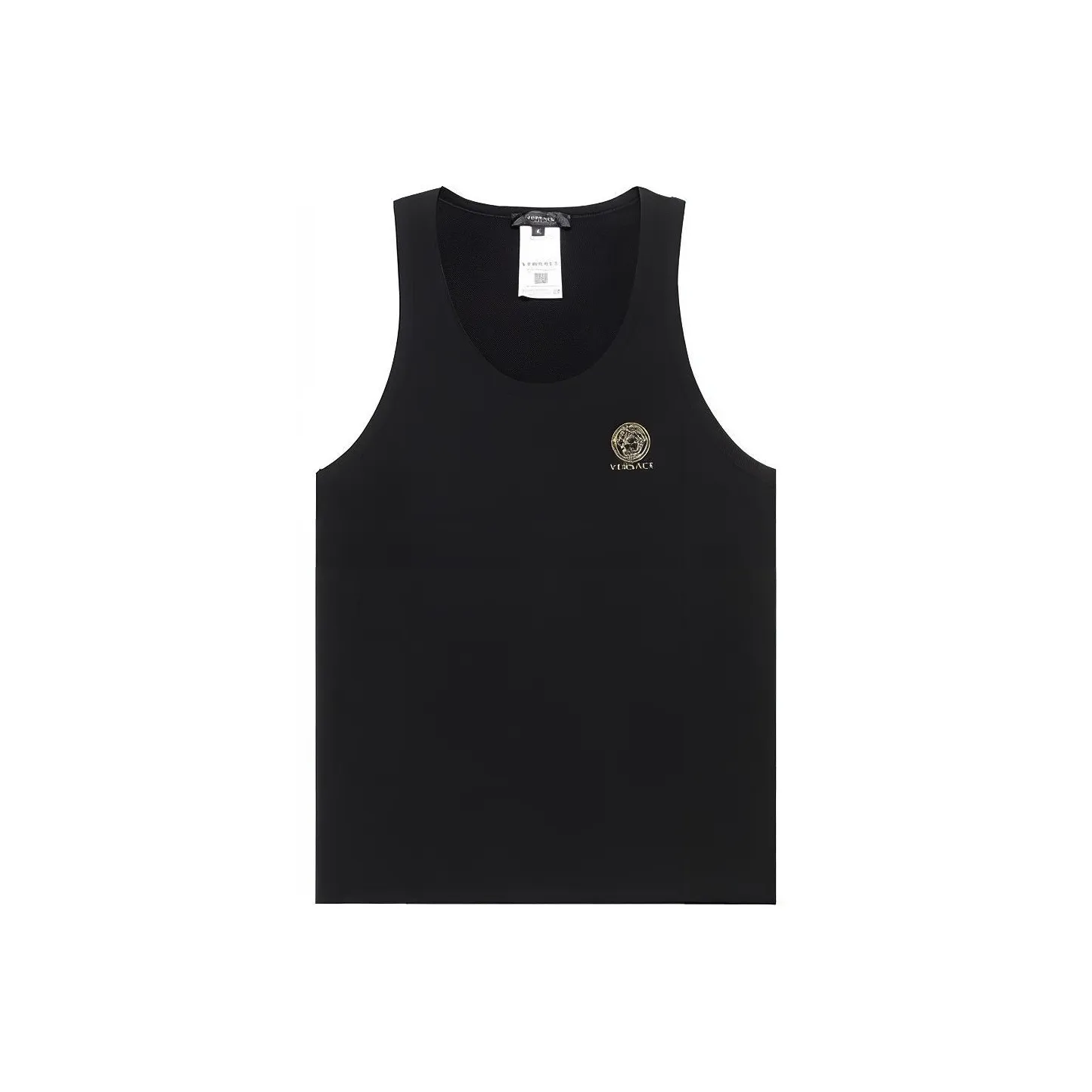 FANSIZHE VERSACE Топ без рукавов Мужской Черный