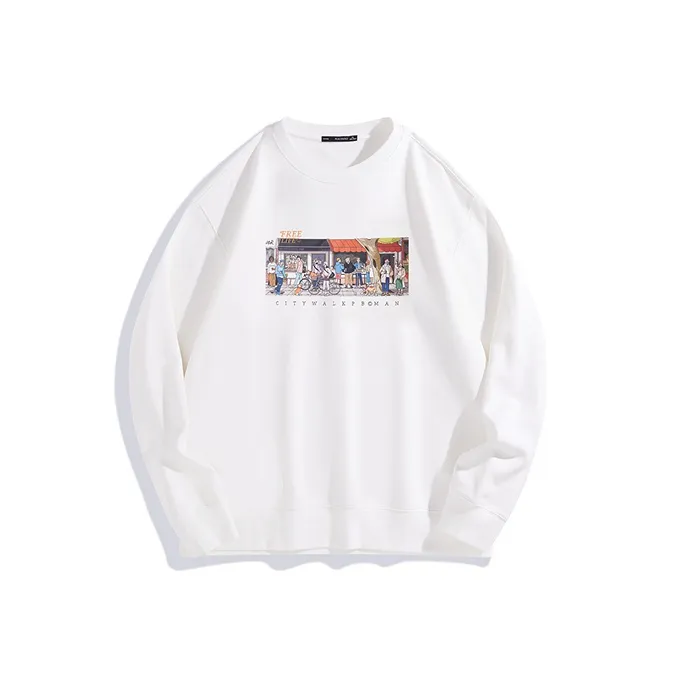 PEACEBIRD MEN Белый, Партия 1 Мужские Толстовки