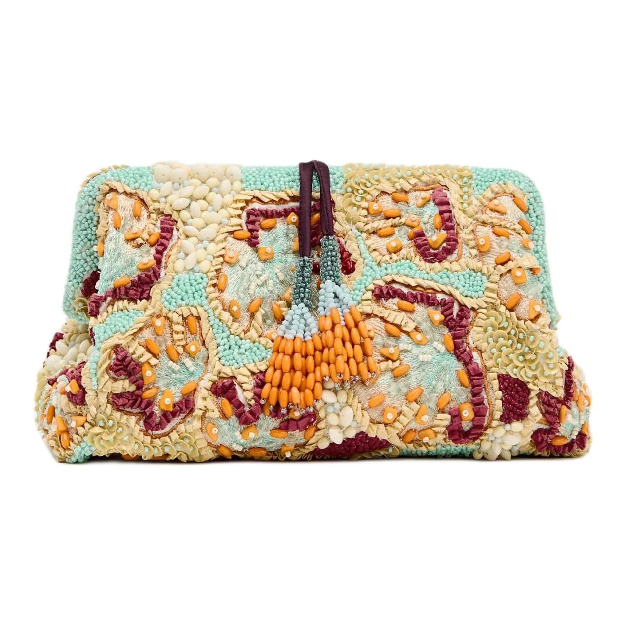 ZARA Полиэстер Одно Плечо Клатч Женский Многоцветный