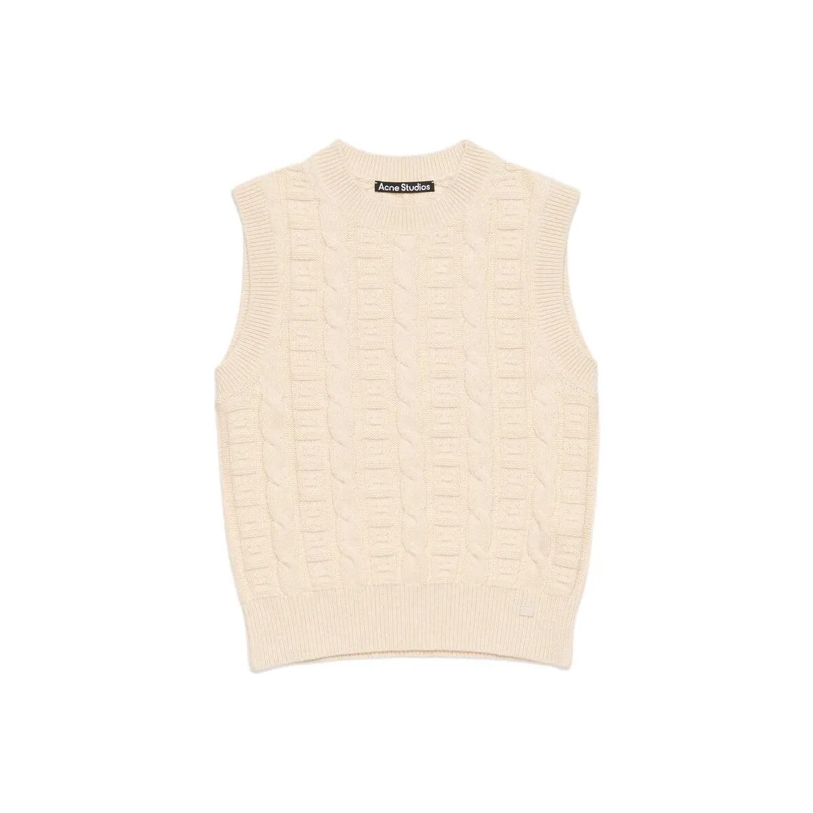 Acne Studios Crewneck Cable Knit Vest
