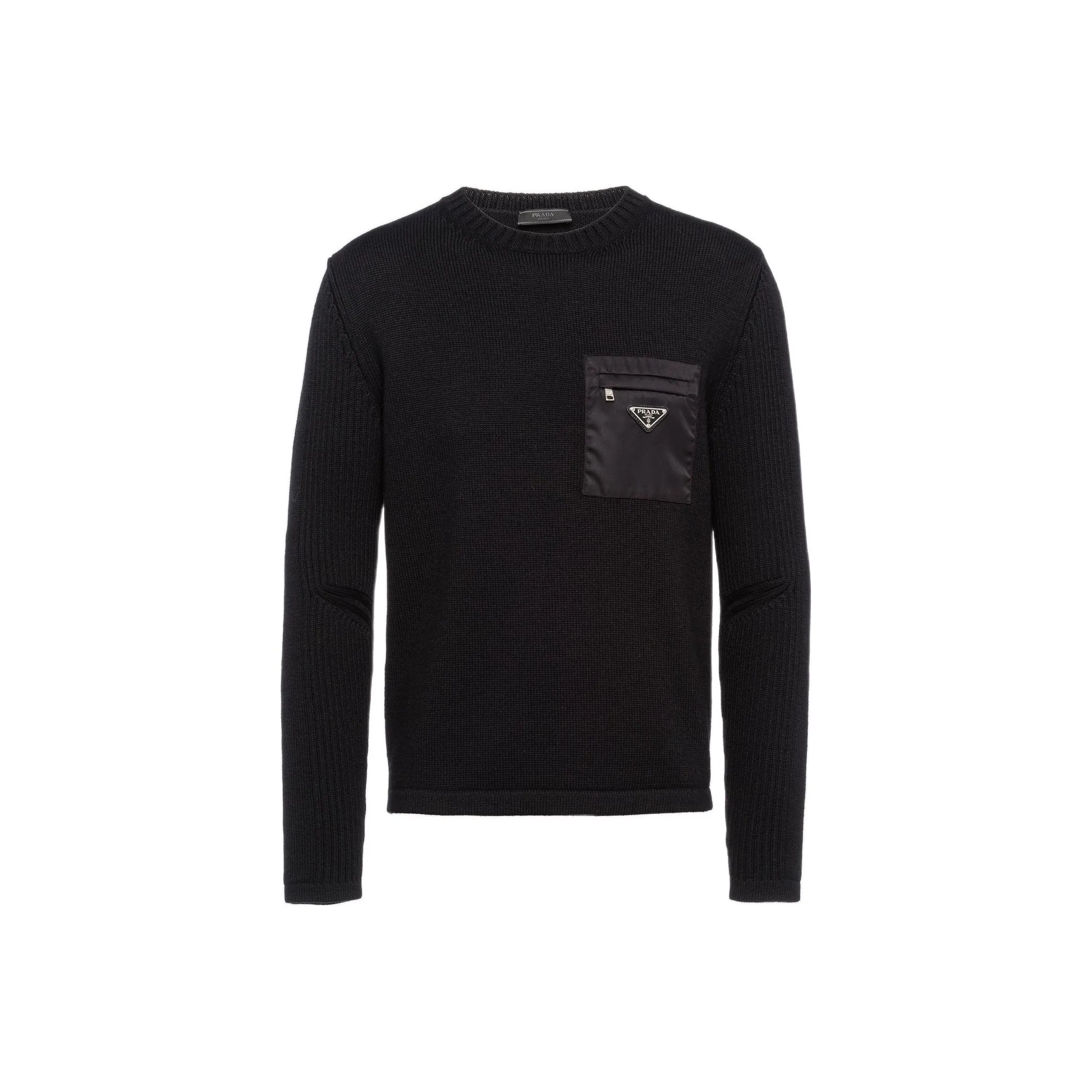 PRADA Logo Pocket Knitted Sweater