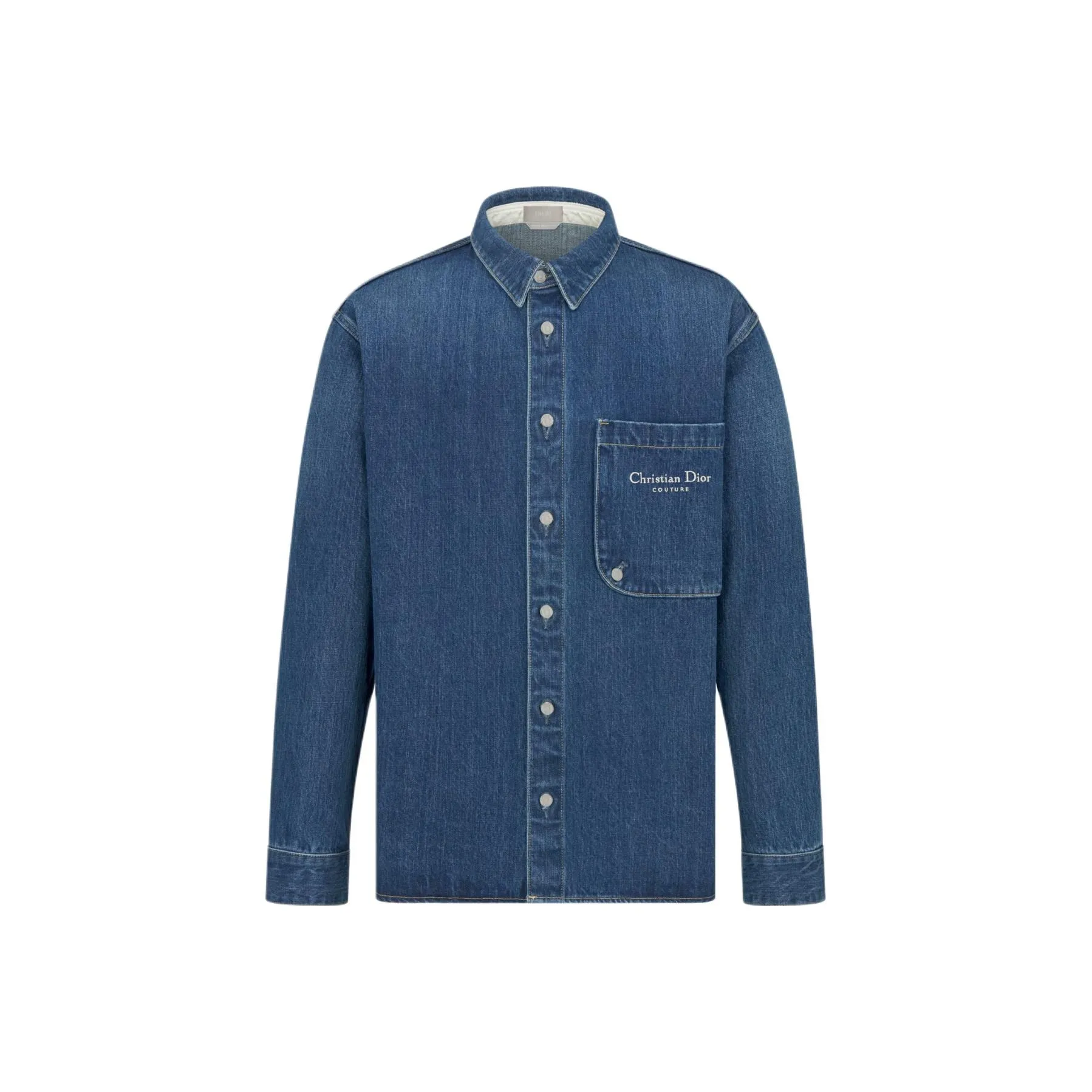 DIOR Christian Dior Couture Jacket Shirt Shirt Men's Blue