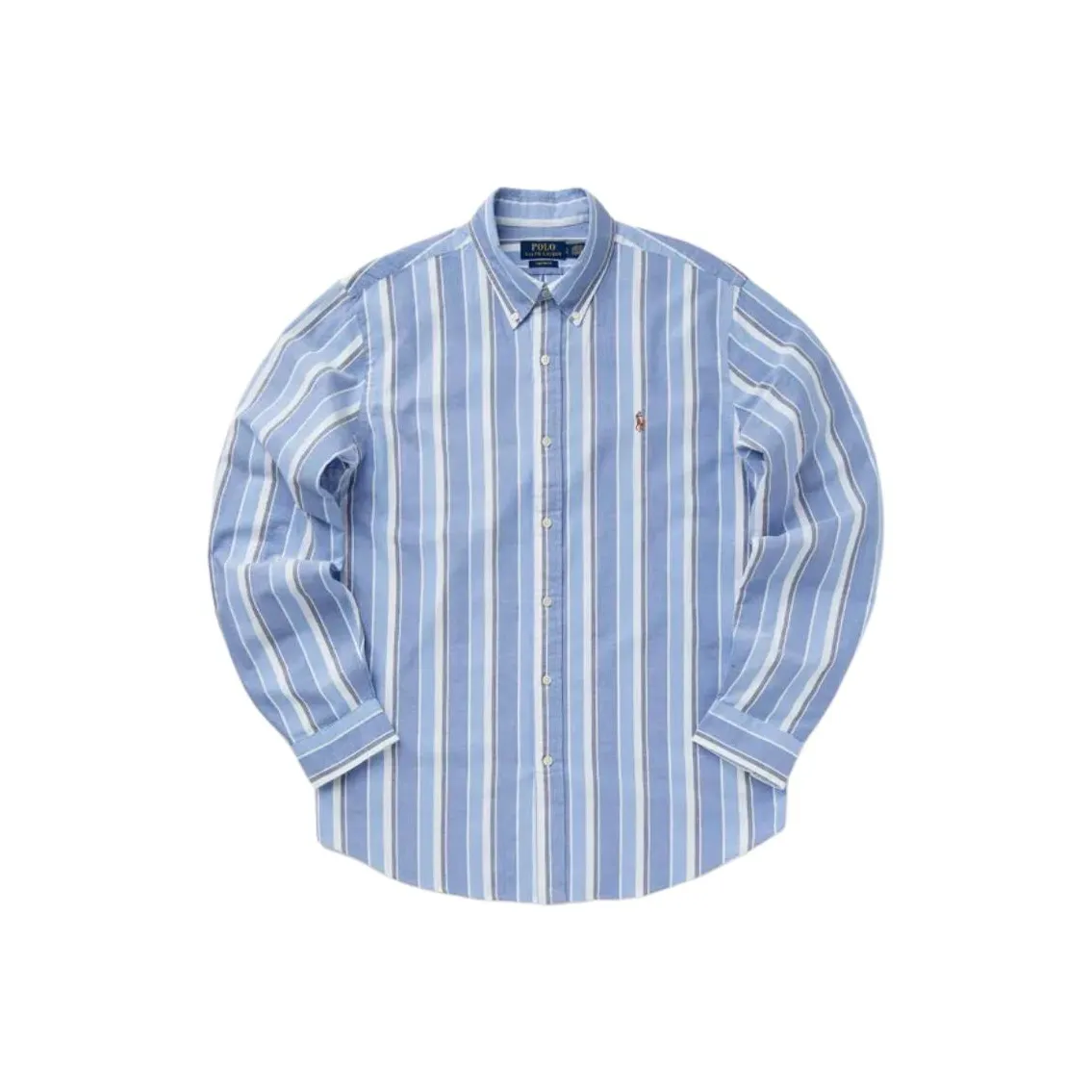 Polo Ralph Lauren Logo Embroidered Striped Shirt
