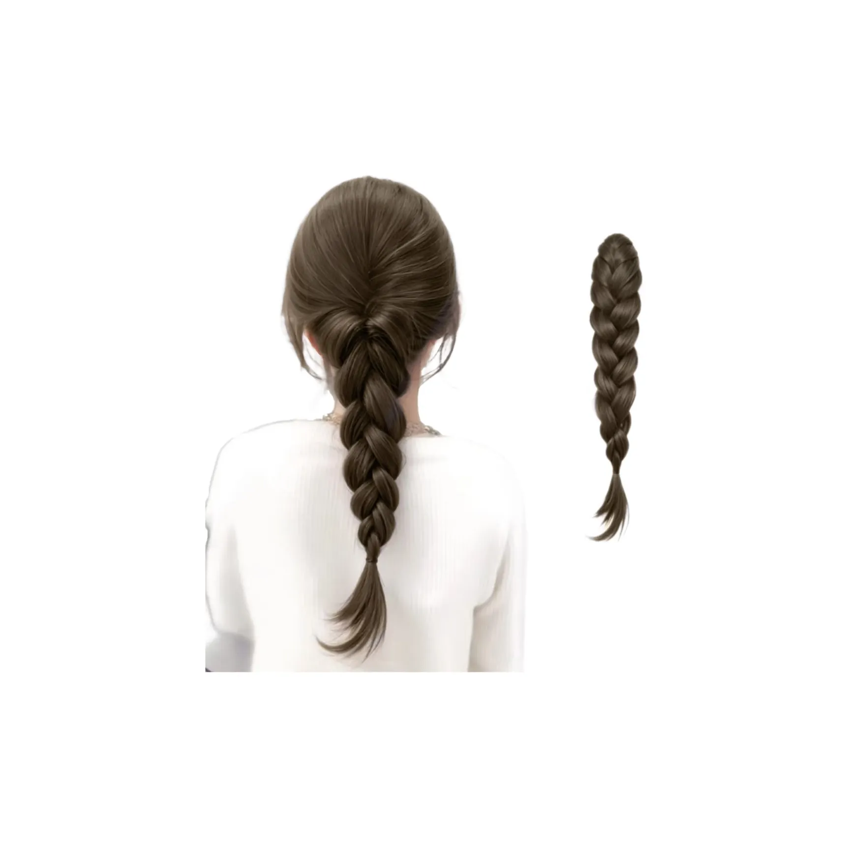 MUYAN Заколка-краб для низкого хвостика и косы