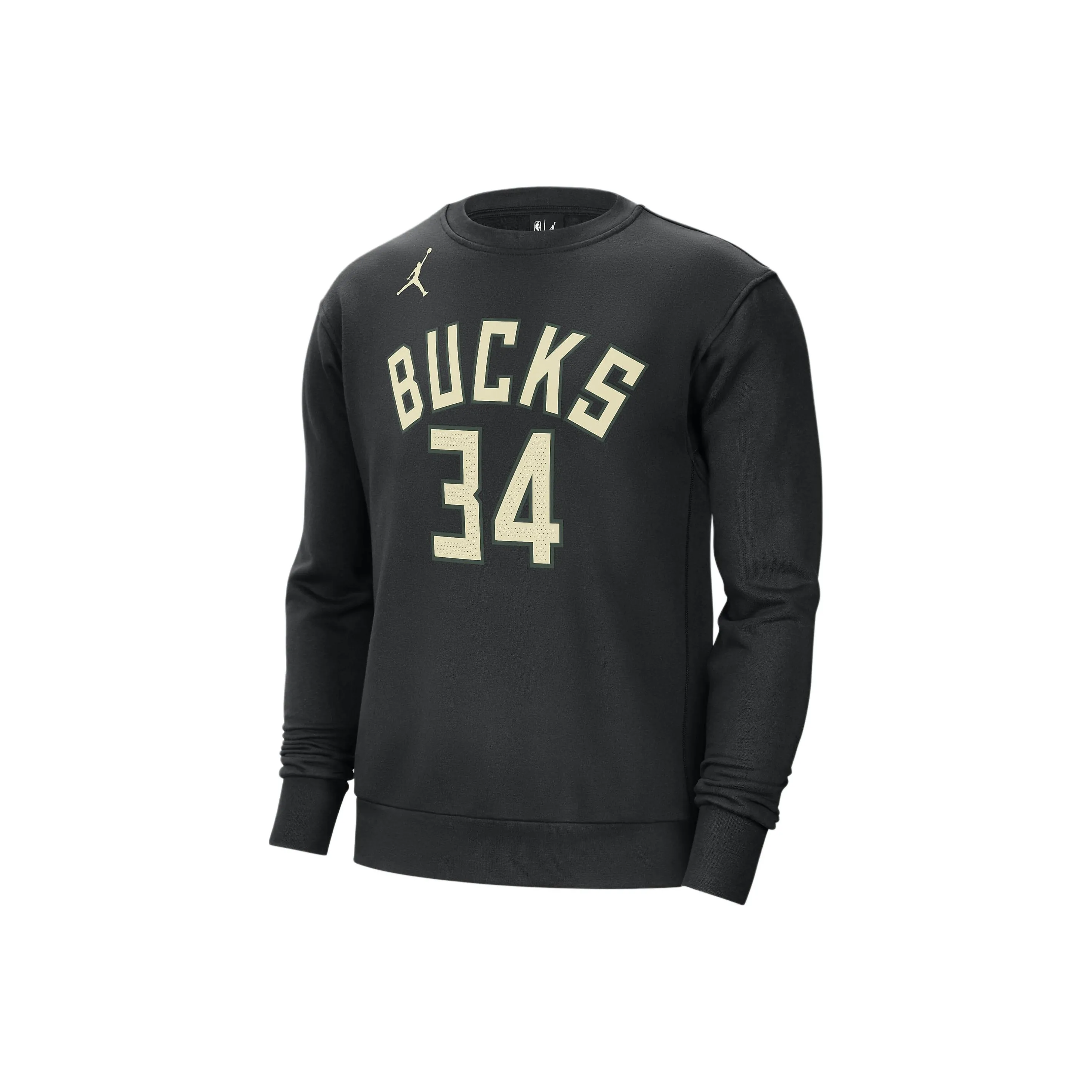 Jordan Nba Milwaukee Bucks Giannis Antetokounpo Fleece Loose Fit Sweatshirt