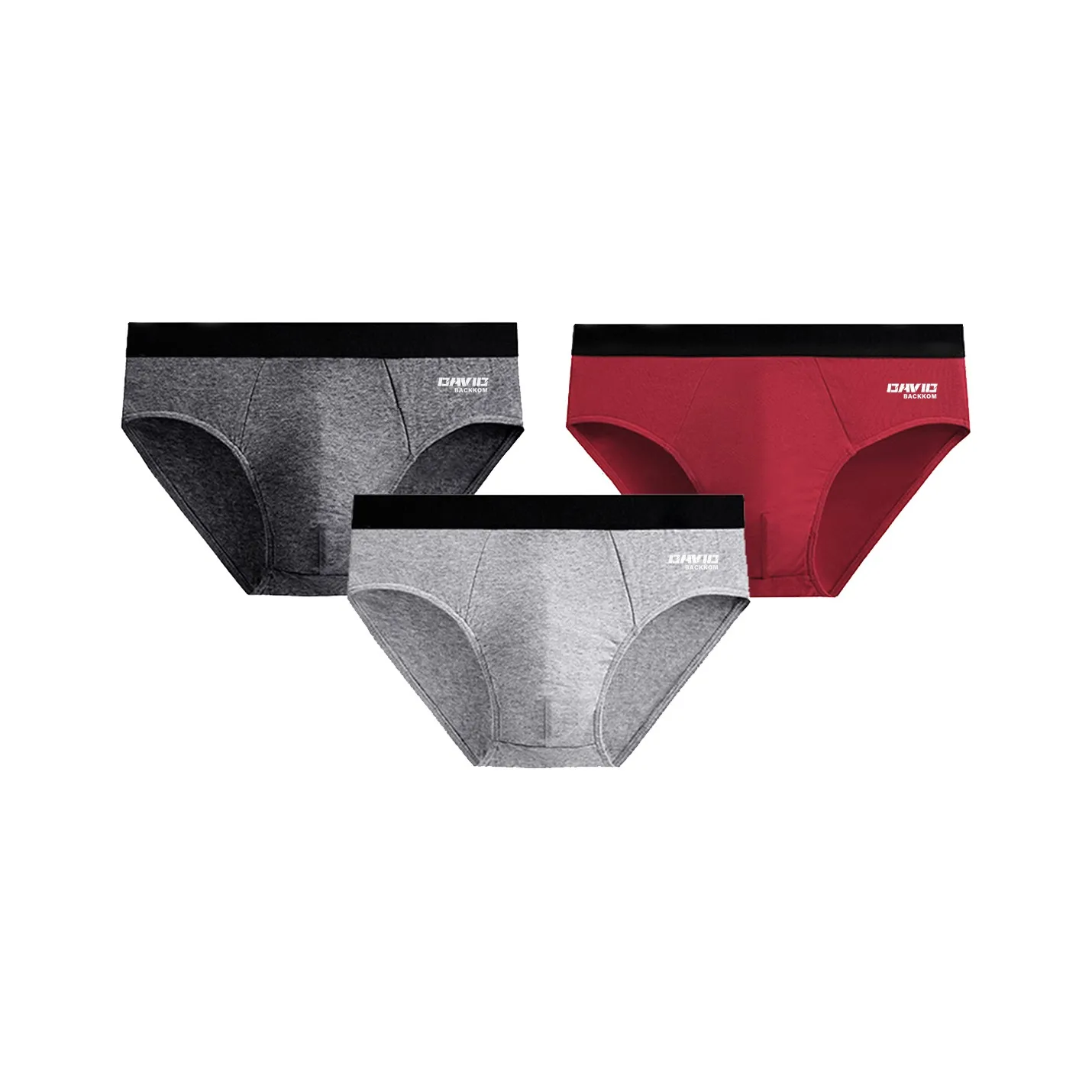 David Bakken Мужское нижнее белье упаковка из 3 штук