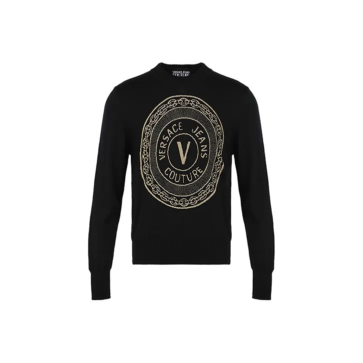 VERSACE Sweaters Men's Black
