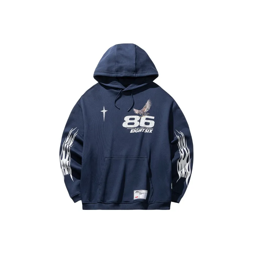 ANTA SNEAKERVERSE ATSV Eagle Sweatshirt Men's Bright Moon Blue