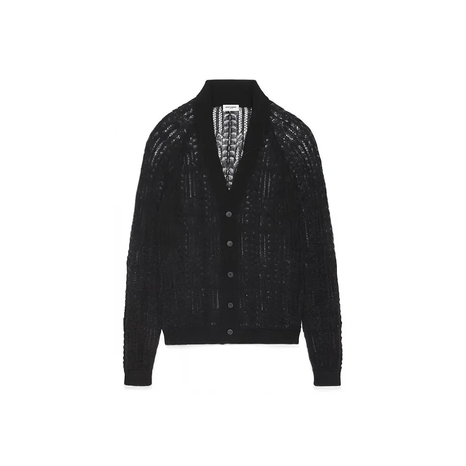 SAINT LAURENT Button down Fitted Cardigan