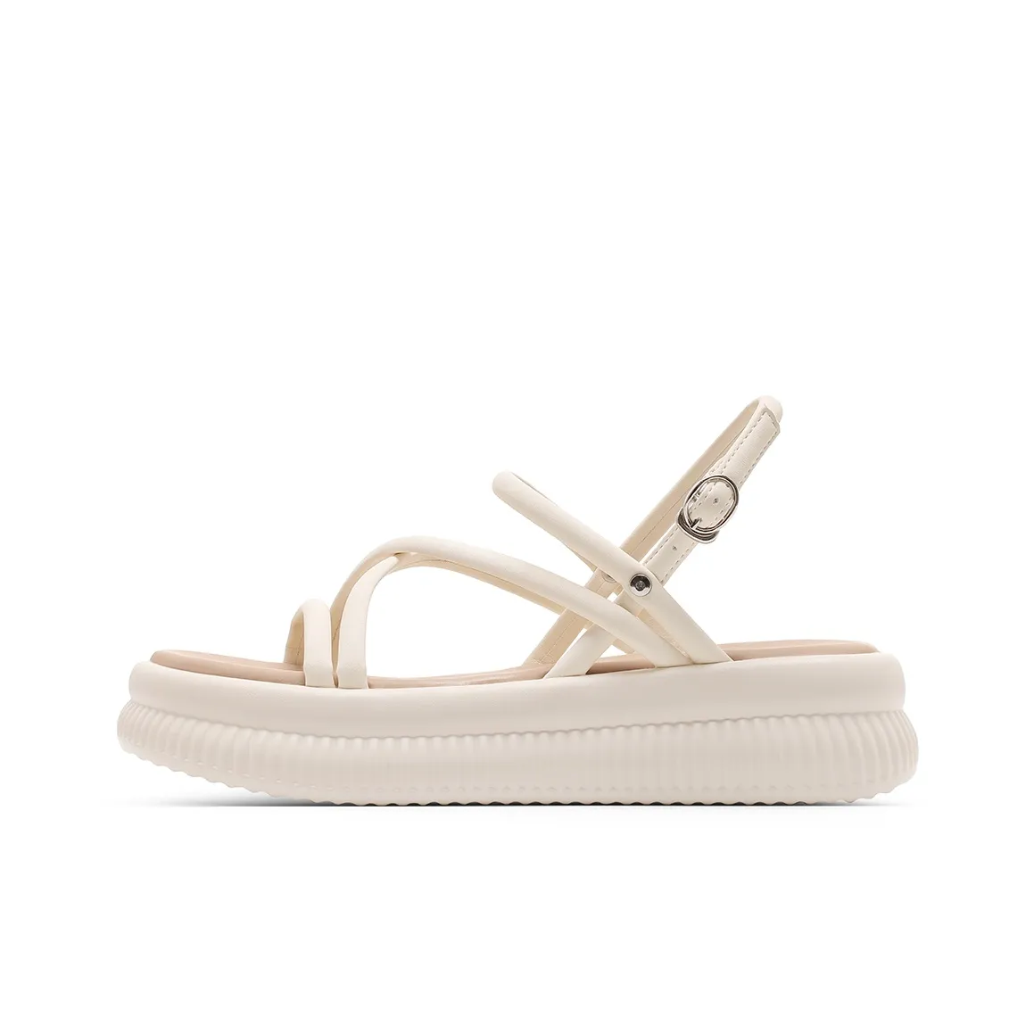 C°BANNER One Ремень Сандалии Женские Бежевый