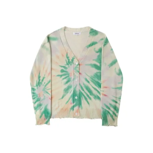 Profound Циановый Tie Dye Унисекс Трикотаж