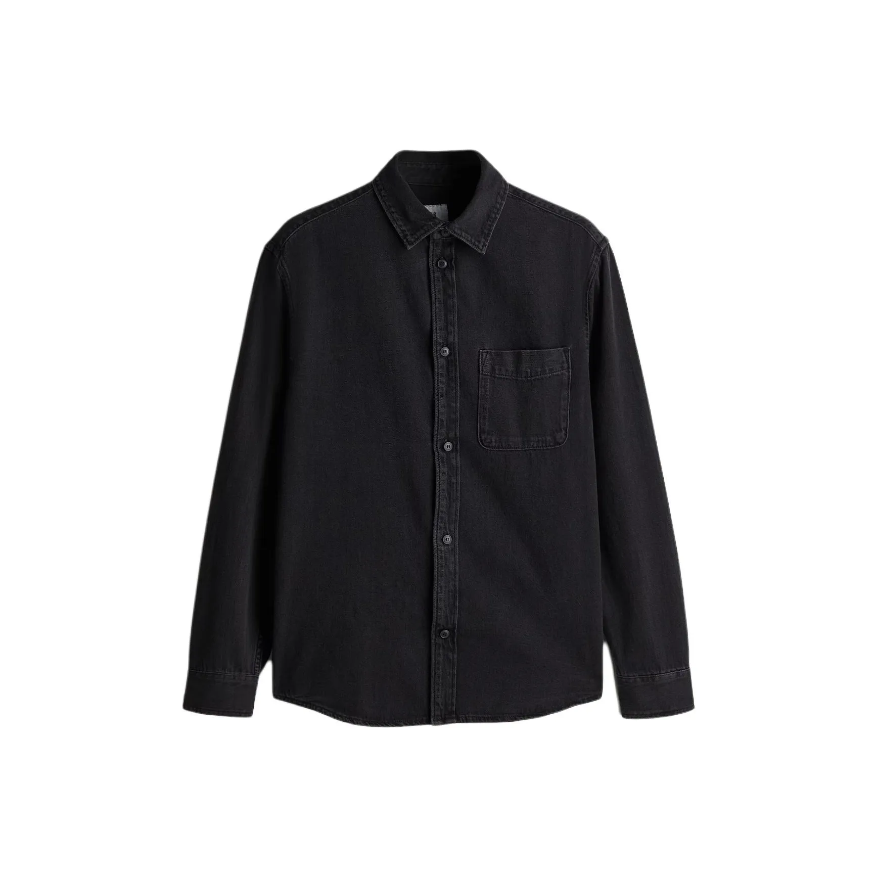 H&M Мужские Черные Рубашки