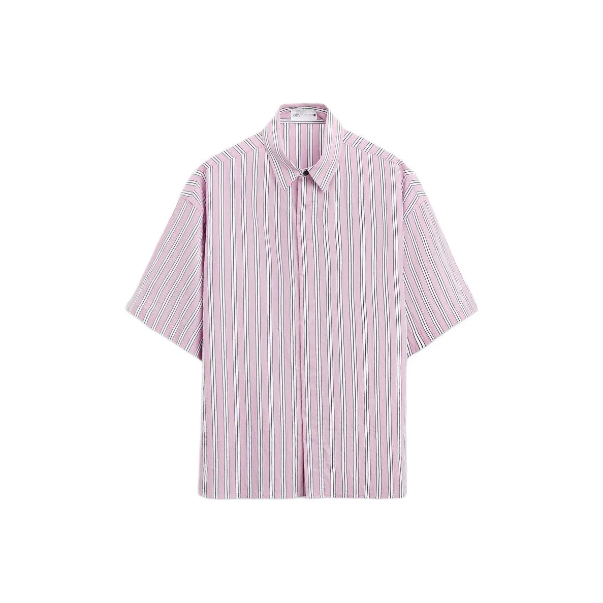 ZARA Розовые Мужские Рубашки