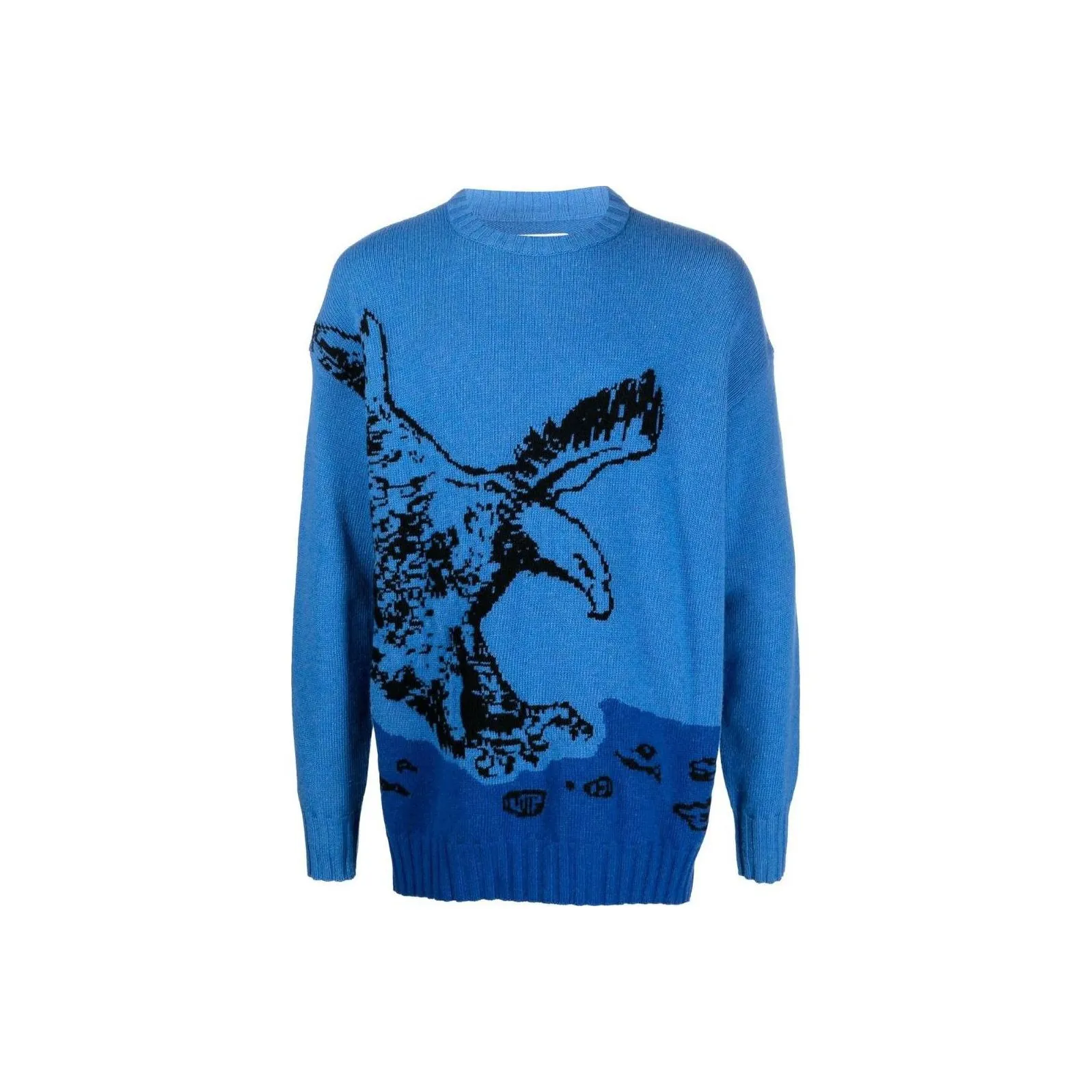 EMPORIO ARMANI Sustainable Collection Sweaters Men's Blue