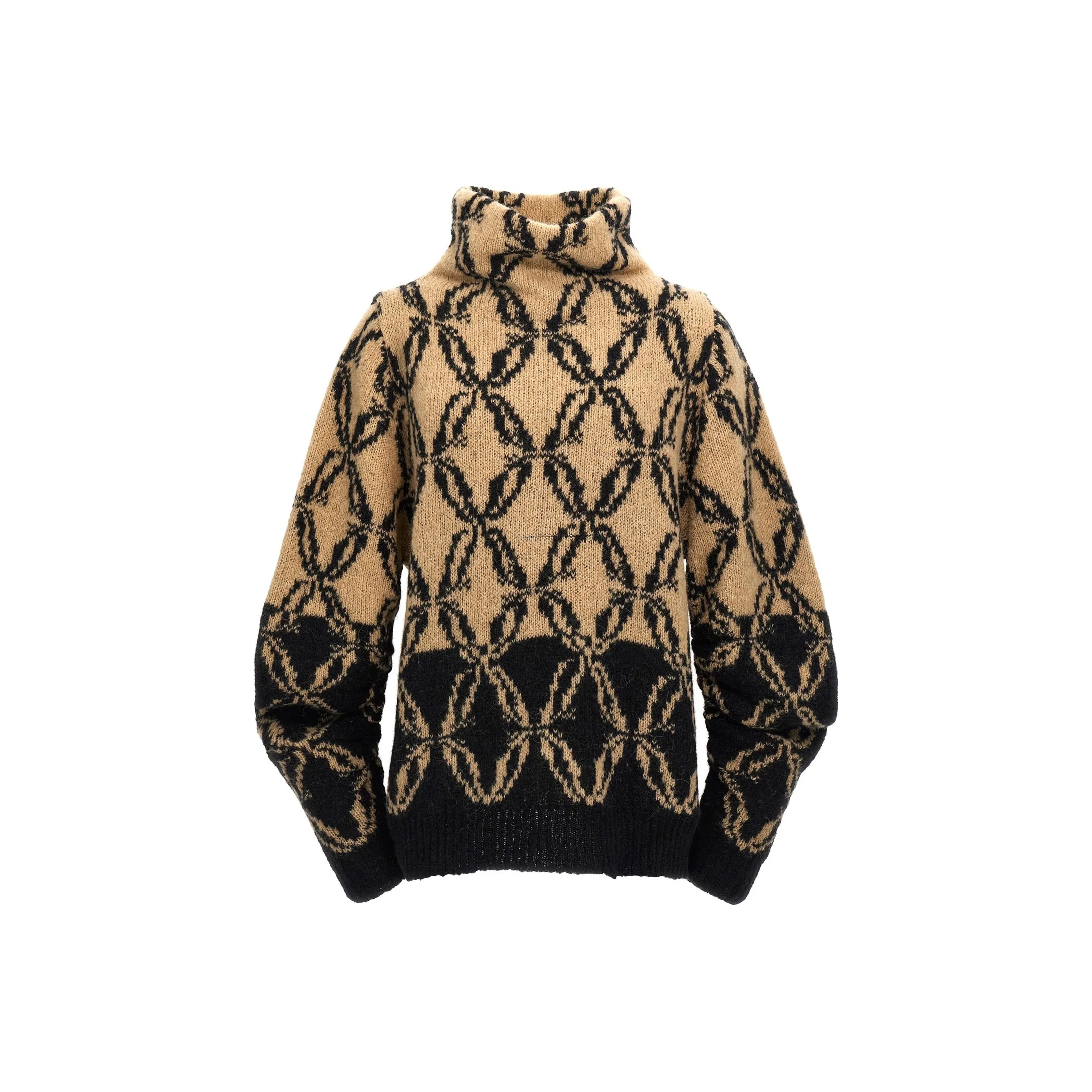 DRIES VAN NOTEN High Neck Knitted Jumper