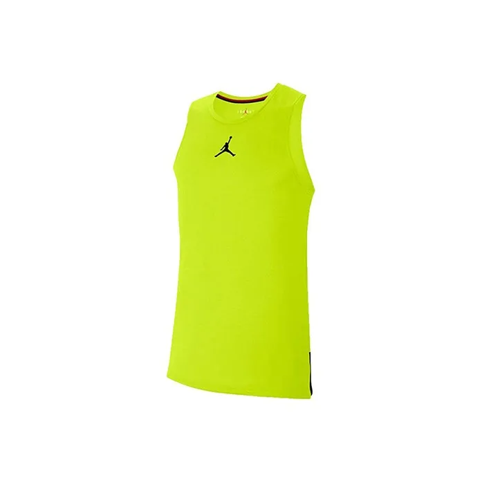 Jordan Tank Tops Men's Neon Yellow