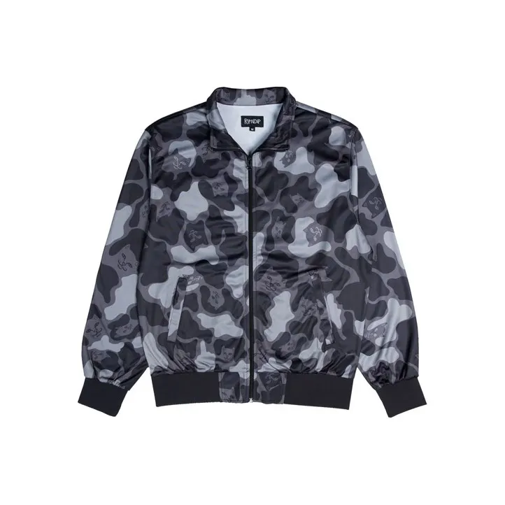 RIPNDIP совместная брендированная куртка унисекс черный камуфляж