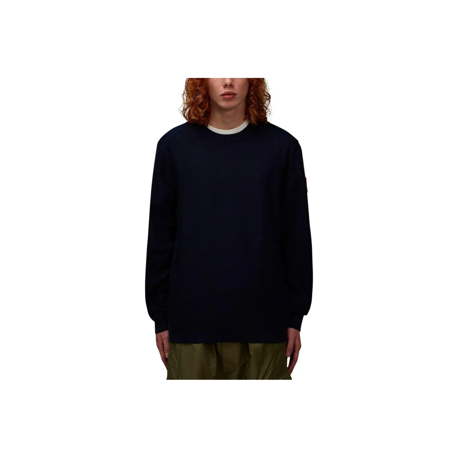 Canada Goose Темно-синие мужские свитеры