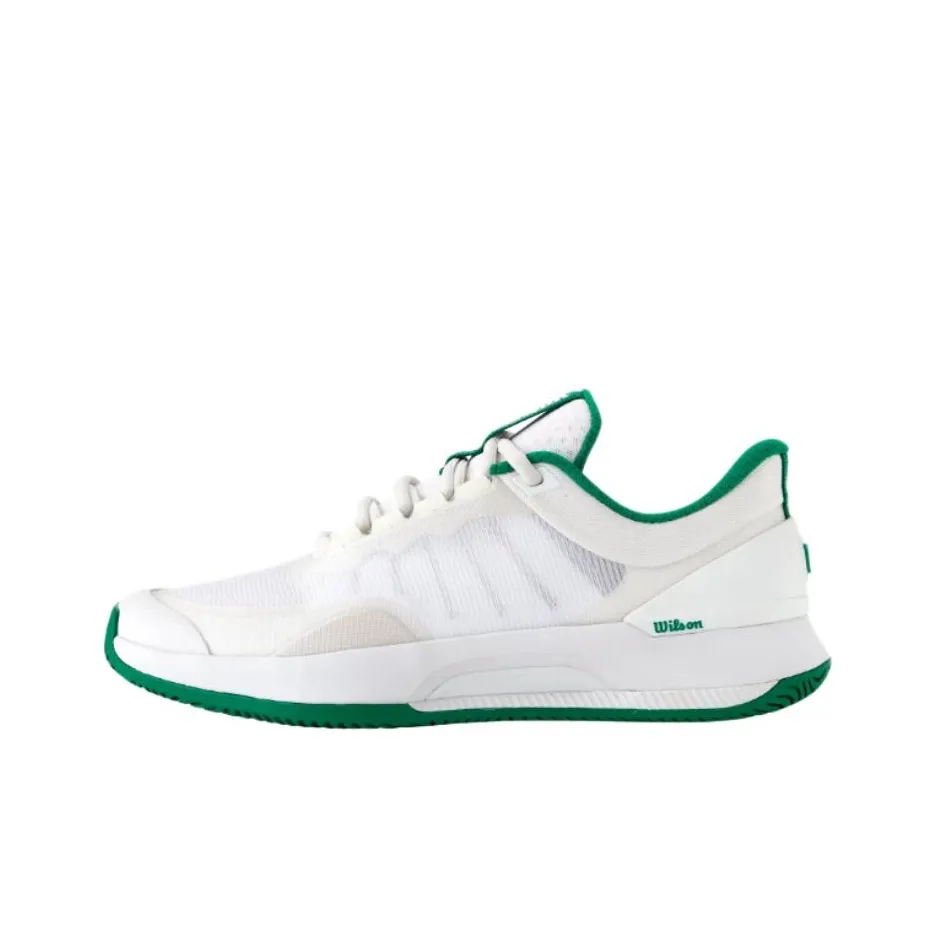 Wilson Intrigue Tour Slip-resistant Abrasion-resistant Low Top Casual Shoes Women's White Green Вилсон Интриг Тур Противоскользящий Устойчивый к истиранию Низкий Топ Повседневная Обувь Женская Белый Зеленый