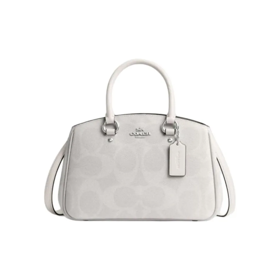 COACH Carryall Искусственная кожа Сумка Маленькая Женская Белая