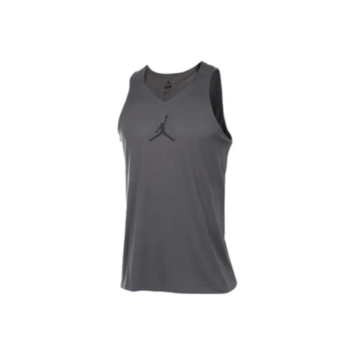 Jordan Flight Tank Tops Men's Gray
