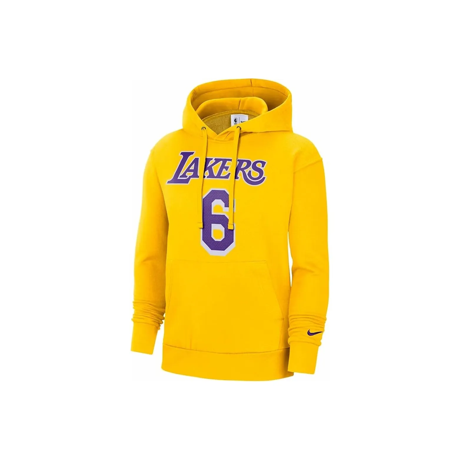 Nike x NBA Лос-Анджелес Лейкерс Swoosh ESSENTIAL SWEATSHIRT Мужской Желтый