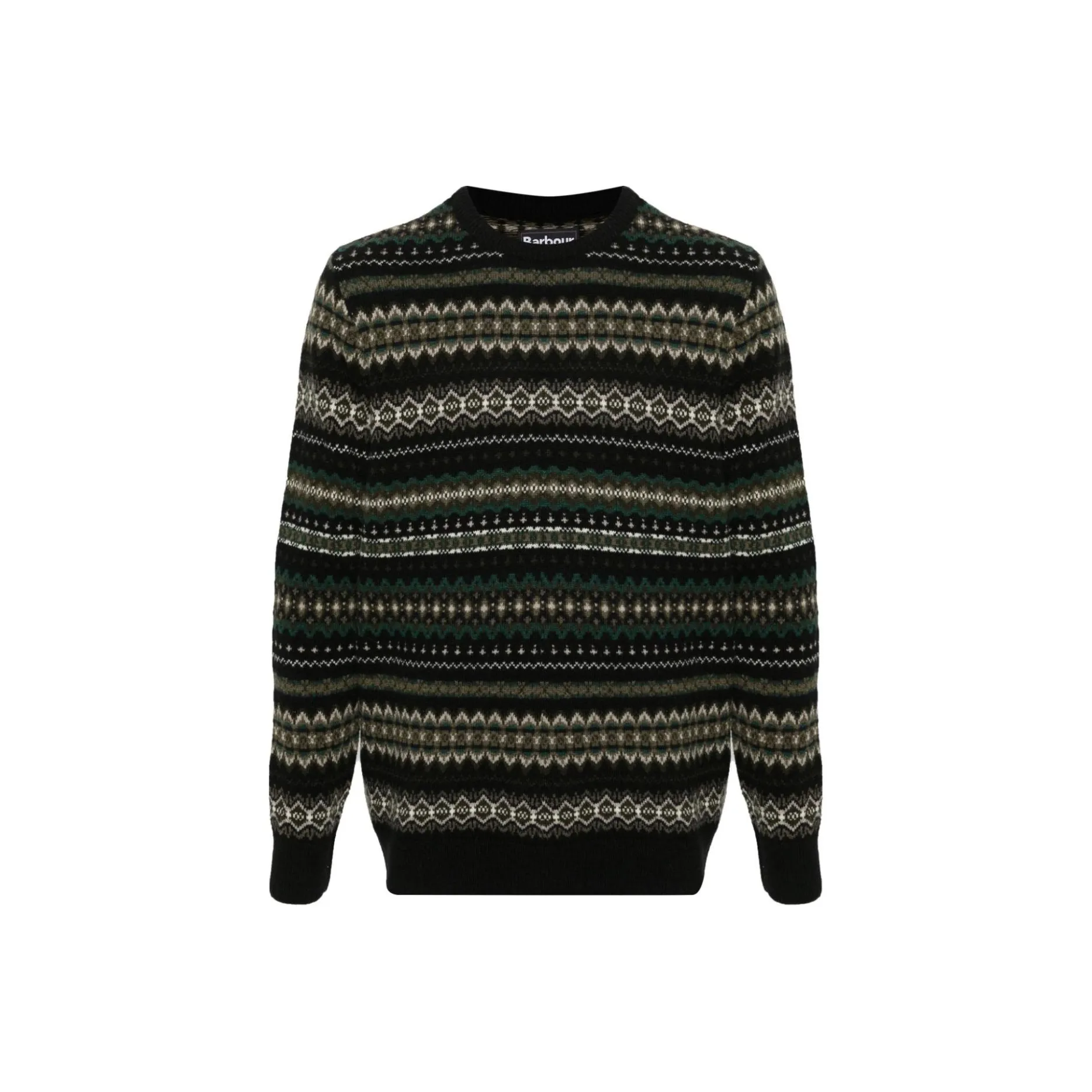 BARBOUR Fair Isle knit Sweater