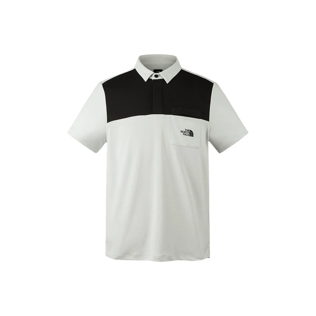 THE NORTH FACE Поло Мужское Черное Серое