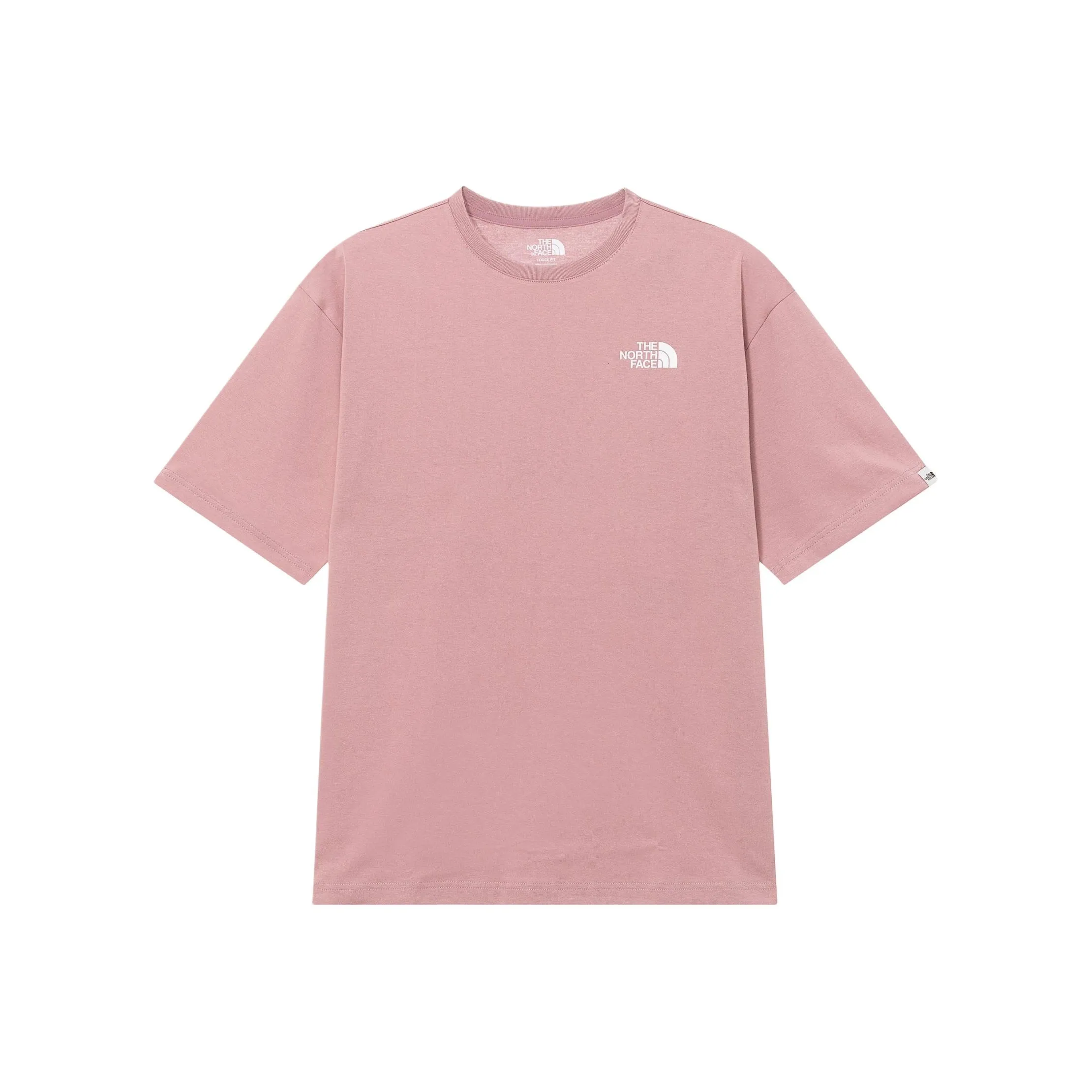 THE NORTH FACE T Shirt Men's Gray Pink