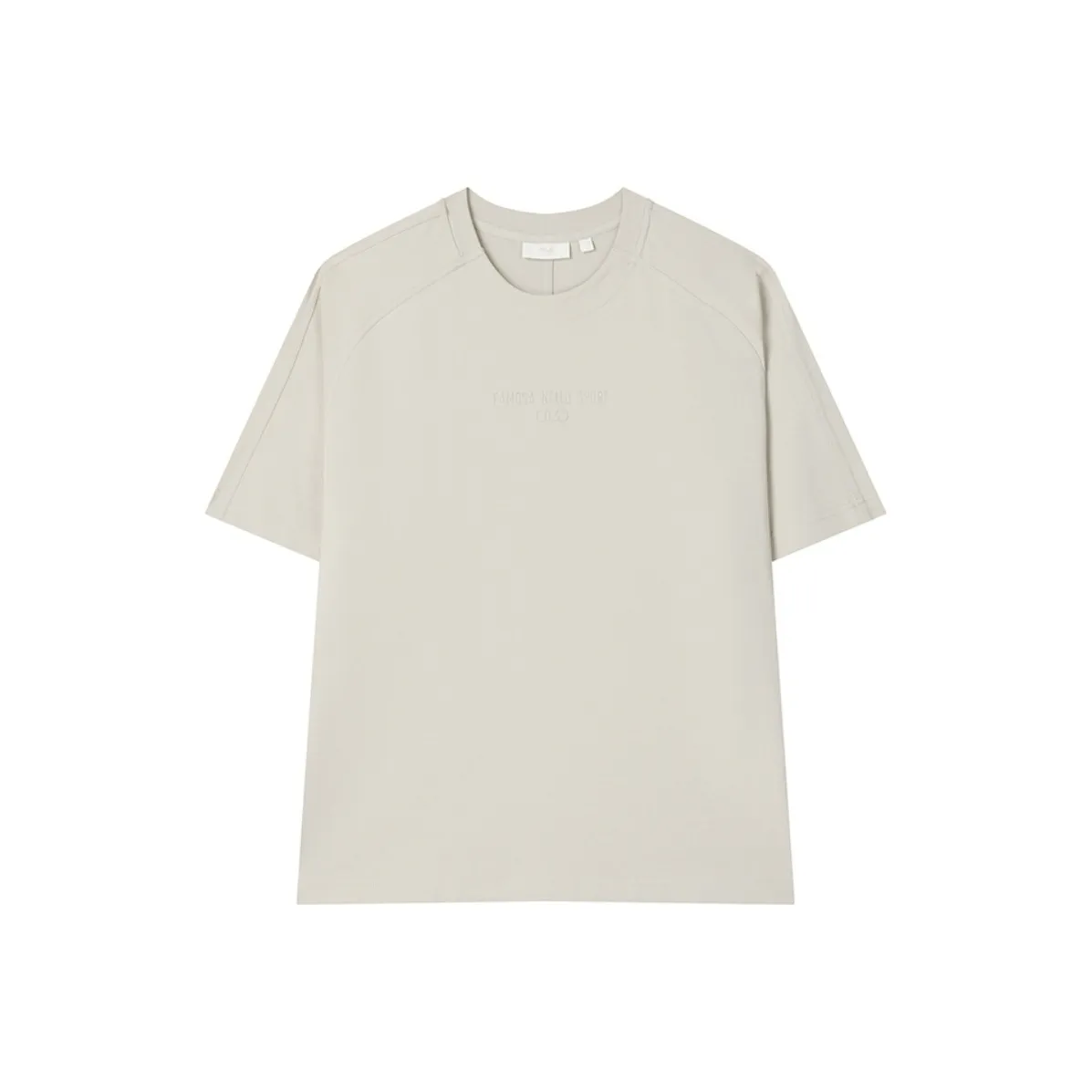 FILA MILANO Collection T-рубашка мужская монотонная серая