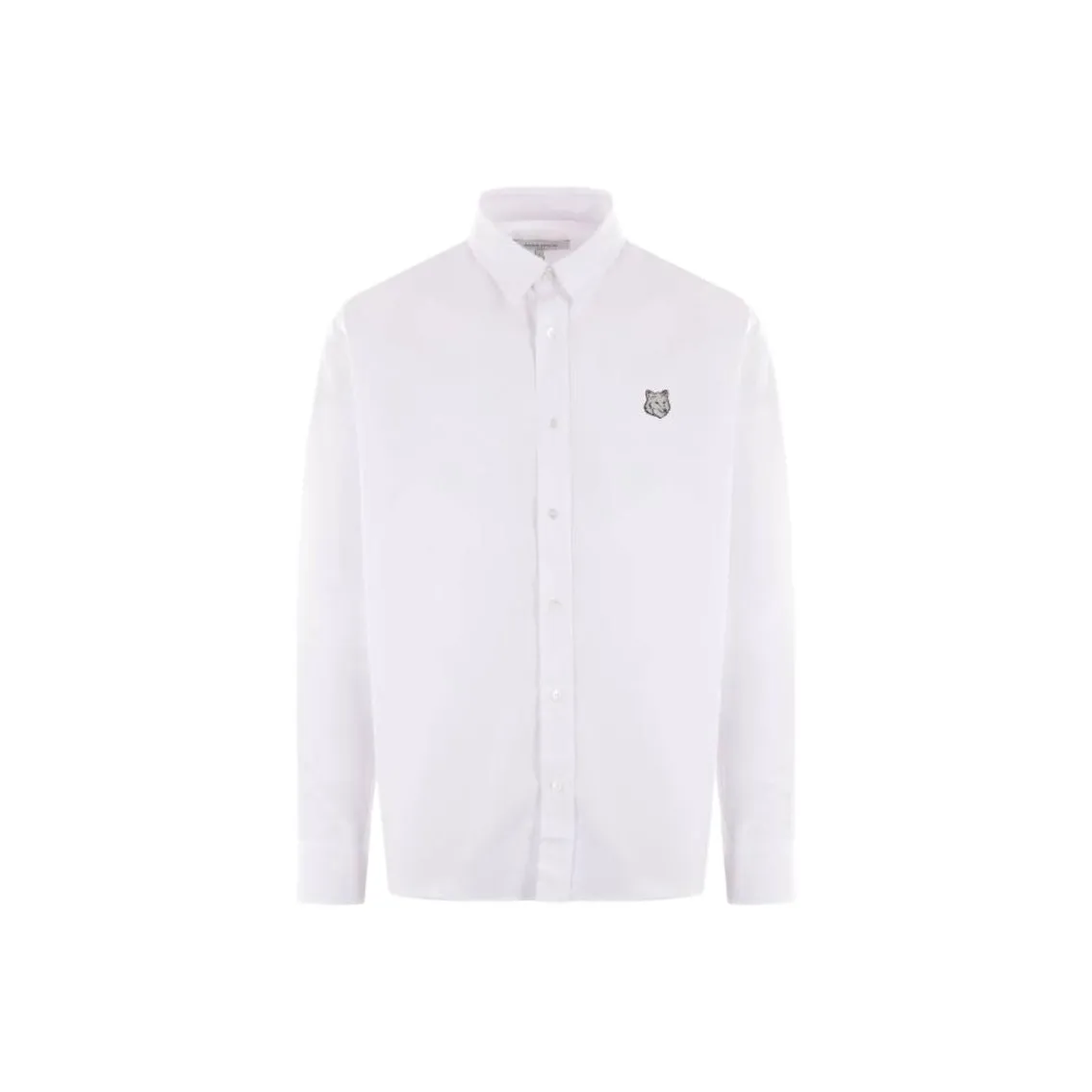 Maison Kitsune Рубашка Мужская Белая