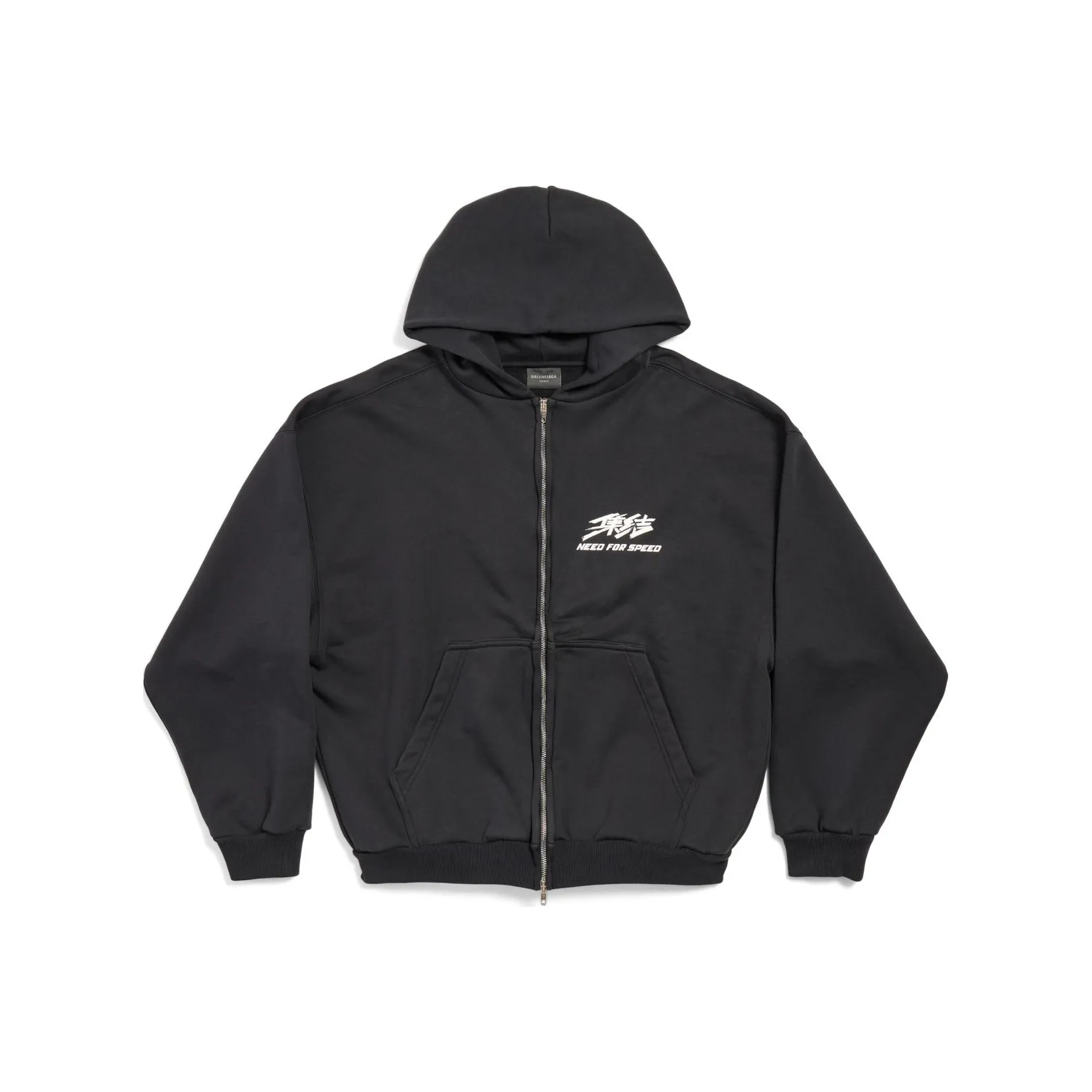 Balenciaga x JIPINFEICHE FW24 Sweatshirt Fitted Style Unisex Black
