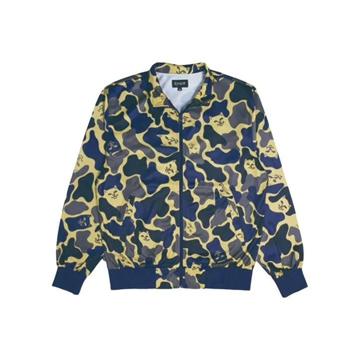 RIPNDIP совместная брендированная куртка унисекс желтый камуфляж