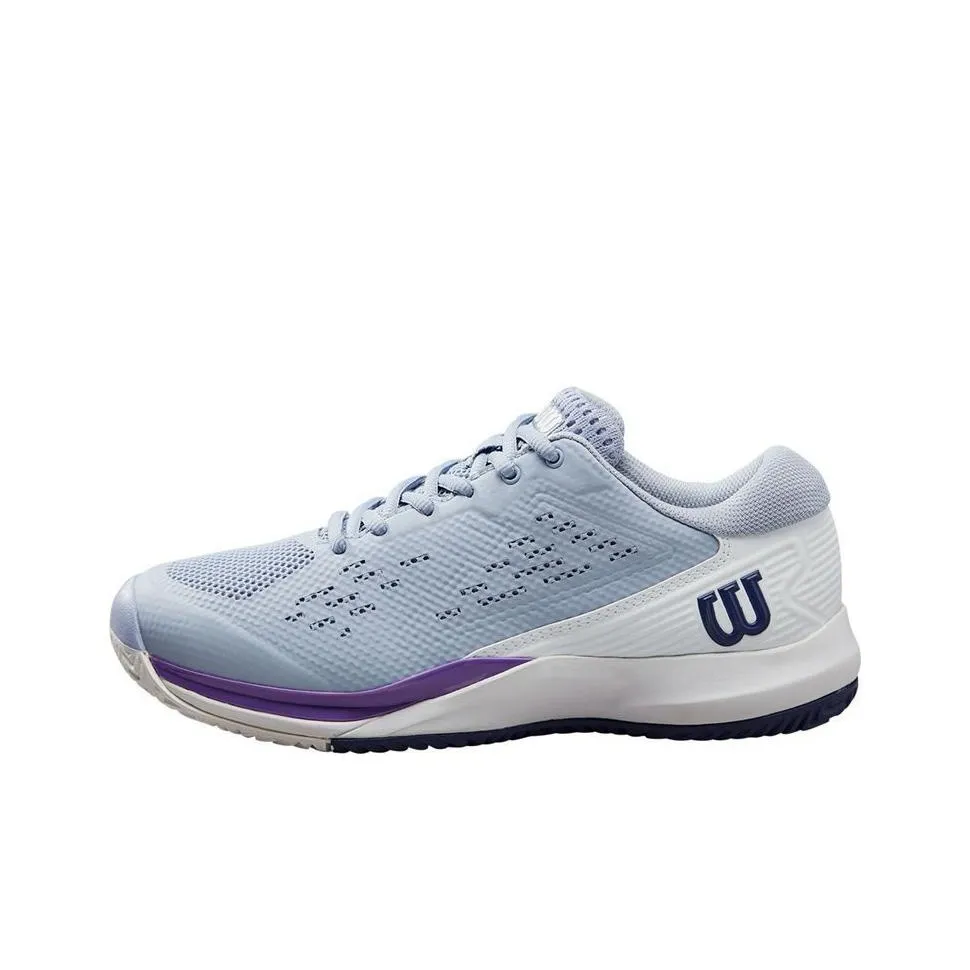 Wilson Rush Pro Ace Slip-Resistant Low-Top Tennis Shoes Women's Blue Purple