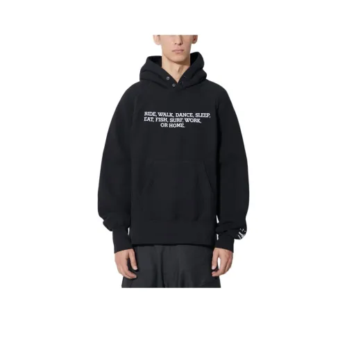 ENGINEERED GARMENTS Черный Мужские Свитшоты