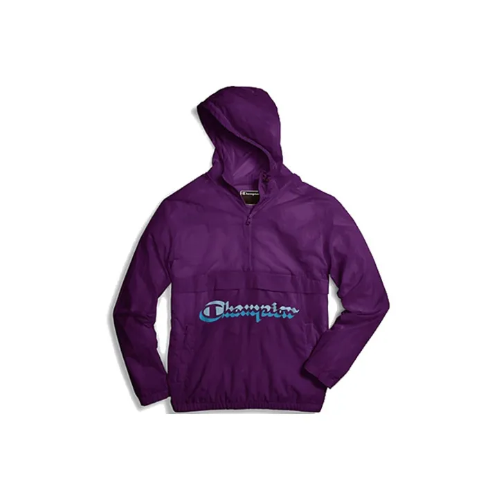 Champion Куртки Пальто Версия для США Унисекс Виноградный фиолетовый