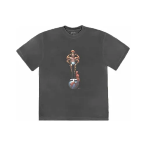TRAVIS SCOTT Черная унисекс футболка