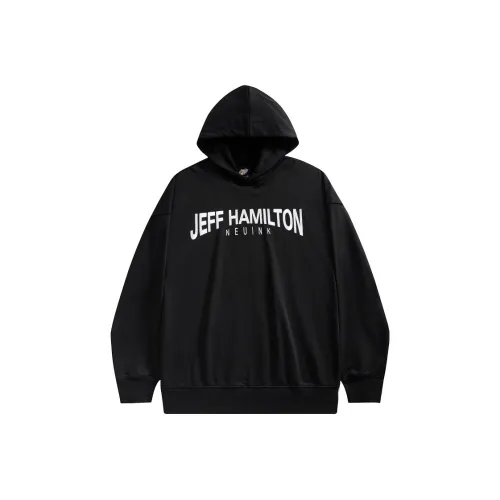 JEFF HAMILTON Черный Унисекс Свитшоты