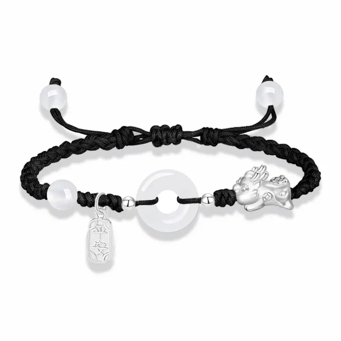 CHINA GOLD Sterling Silver Bracelets Unisex