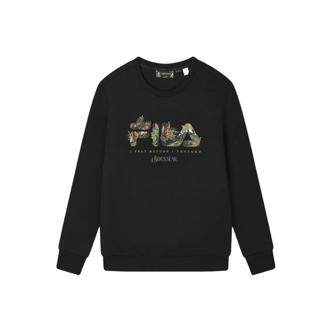 FILA x LUSUO Heritage Sweatshirt Мужской Глубокий Черный